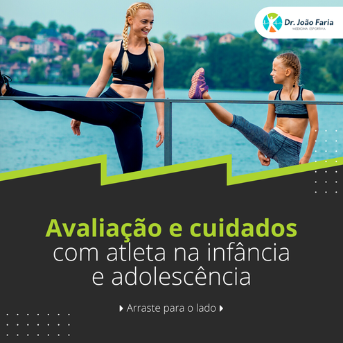 Avaliação e cuidados com atleta na infância e adolescência